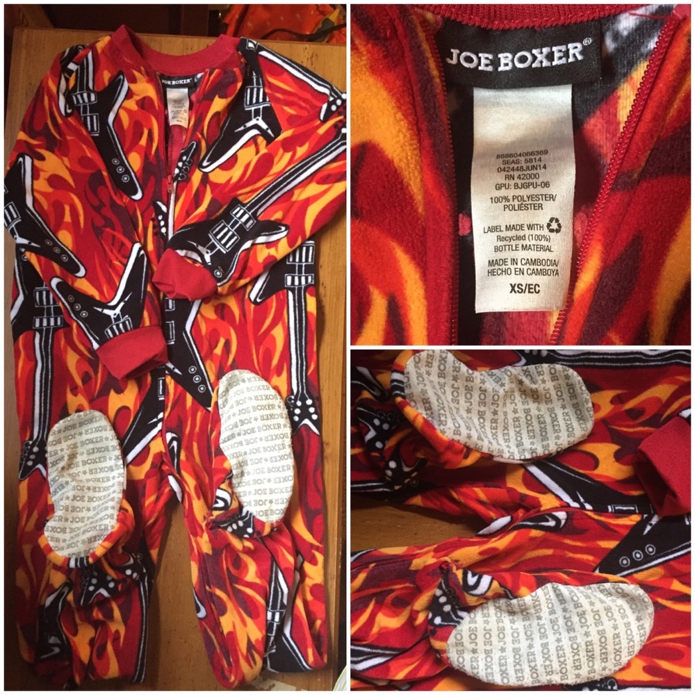 🎸🎸EUC Footie PJ’s 🎸🎸